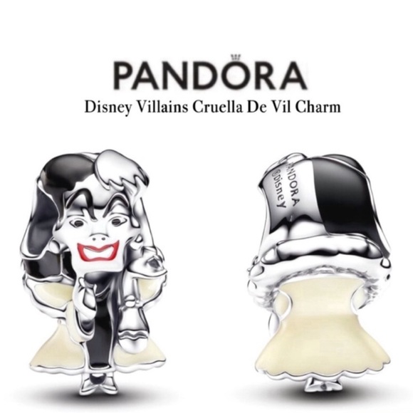 NWOT Pandora x Disney 101 Dalmatians Patch Charm 798846C01 - Picture 15 of 15